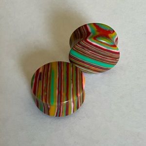 3/4” Gauged Plug Earrings